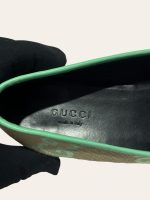 Gucci Monogram Horsebit Jordaan Loafer SZ 37