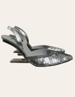 Fendi First Sequin Heel SZ 36