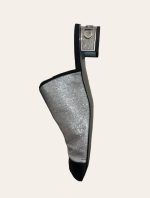 Chanel Glitter Mules SZ 37