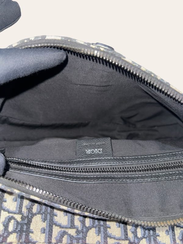 Dior Maxi Oblique Saddle with Pouch