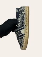 Dior Toile De Jouy Espadrilles SZ 35.5