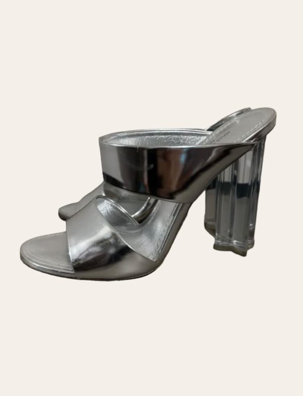 Louis Vuitton Metallic Heels SZ 36.5