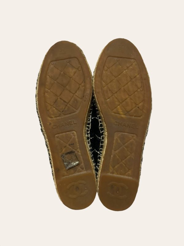 Chanel Tweed Espadrilles SZ 37