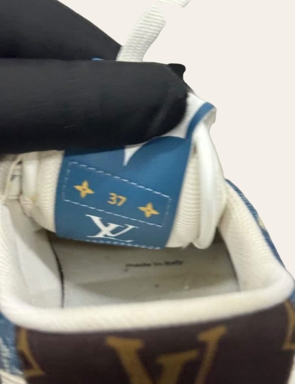 Louis Vuitton Charlie Denim Sneaker SZ 37