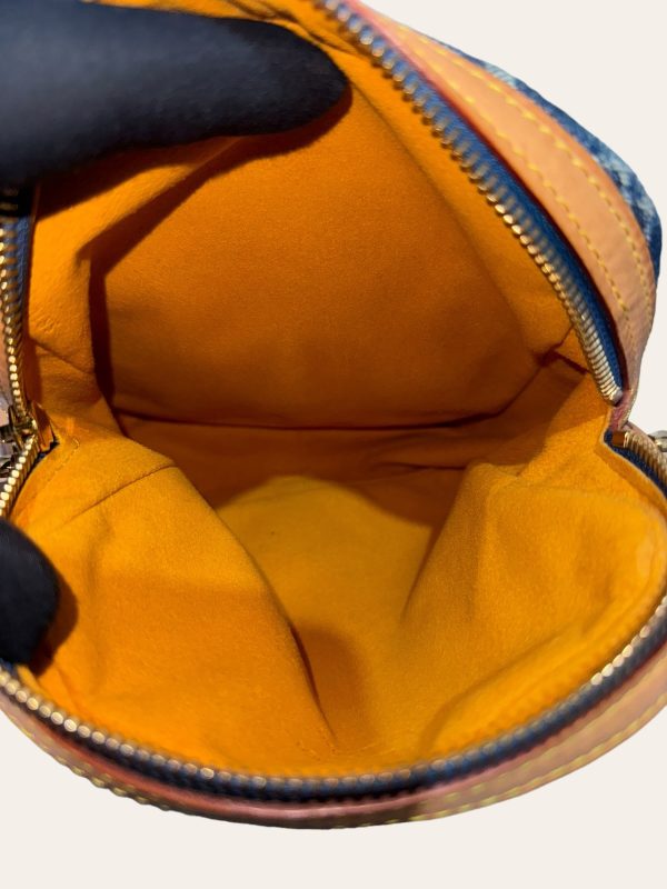 Louis Vuitton Denim Camera Crossbody Bag