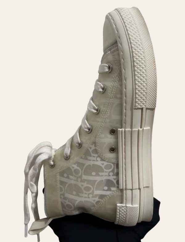 Dior B23 Oblique High Top Sneaker SZ 37