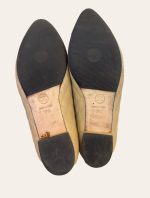 Chanel Camellia Quilted Flats SZ 37.5