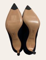 Louis Vuitton Suede Heels SZ 37