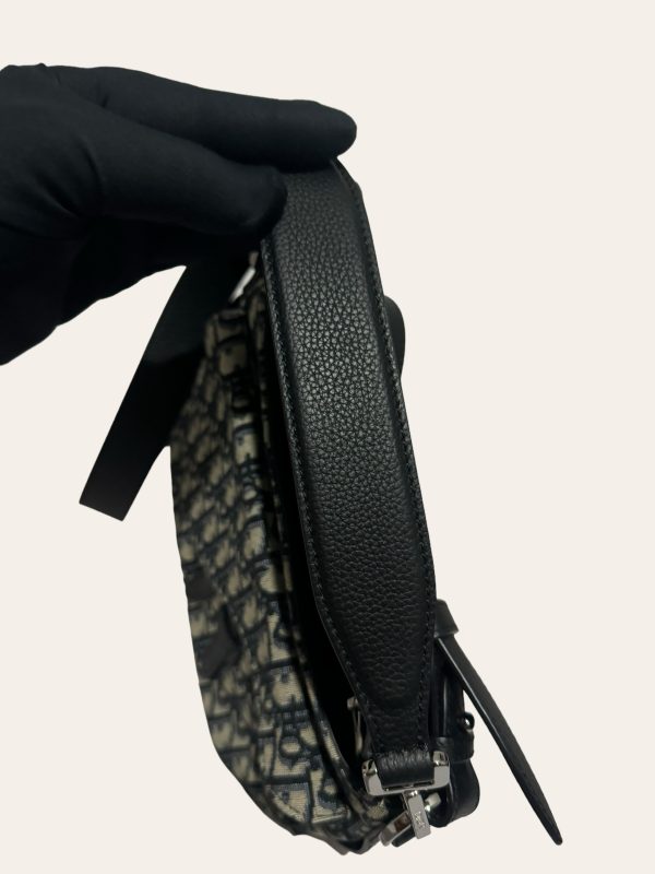 Dior Oblique Saddle Hobo Crossbody Bag