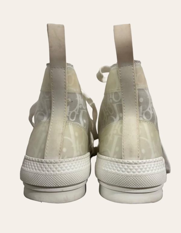 Dior B23 Oblique High Top Sneaker SZ 37