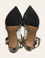 Valentino Crystal Rockstud Caged Pump SZ 38.5