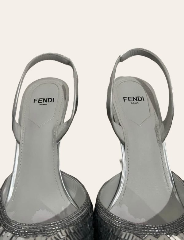 Fendi First Sequin Heel SZ 36