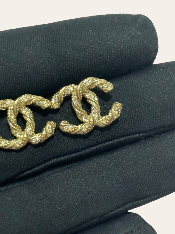 Chanel Crystal Earring