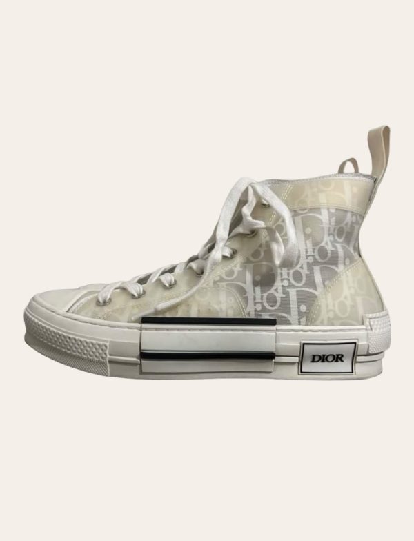 Dior B23 Oblique High Top Sneaker SZ 37