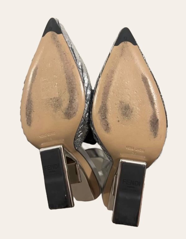 Fendi First Sequin Heel SZ 36