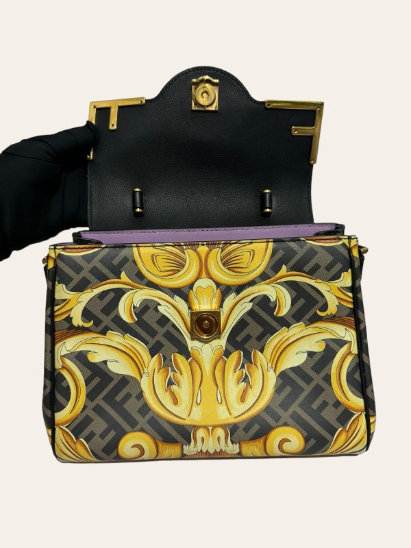 Fendi X Versace Fendace Palazzo Top Handle Bag