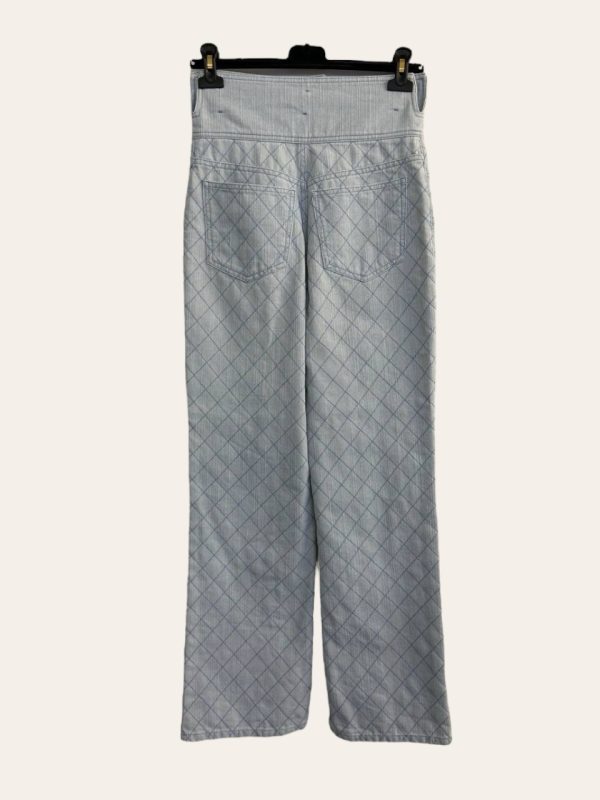 Chanel Quilted Denim Jeans