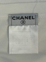 Chanel Sleeve Beaded Logo T-Shirt