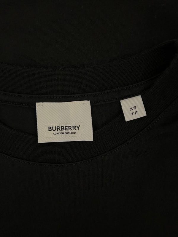 Burberry Checkered Pocket Oversized T-Shirt