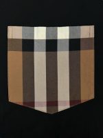 Burberry Checkered Pocket Oversized T-Shirt