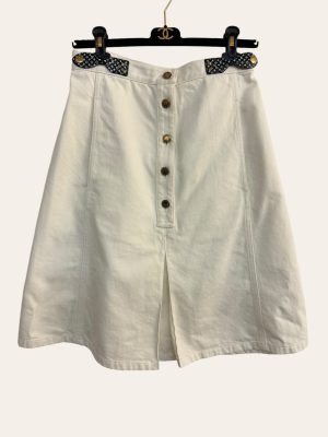 Louis Vuitton Denim Skirt