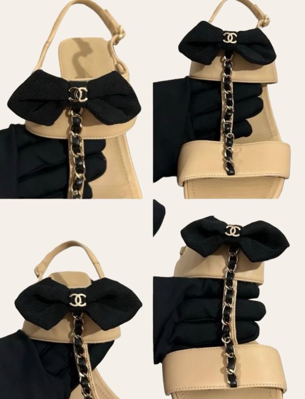 Chanel Bow Heel SZ 38