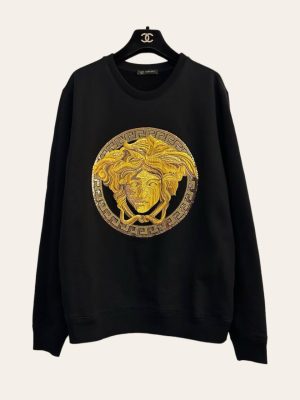 Versace Medusa Logo Oversized Sweatshirt