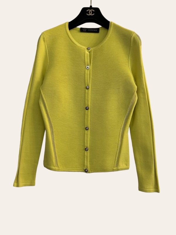Versace Cardigan Top