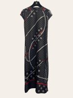 Hermes Clic Clac Silk Dress