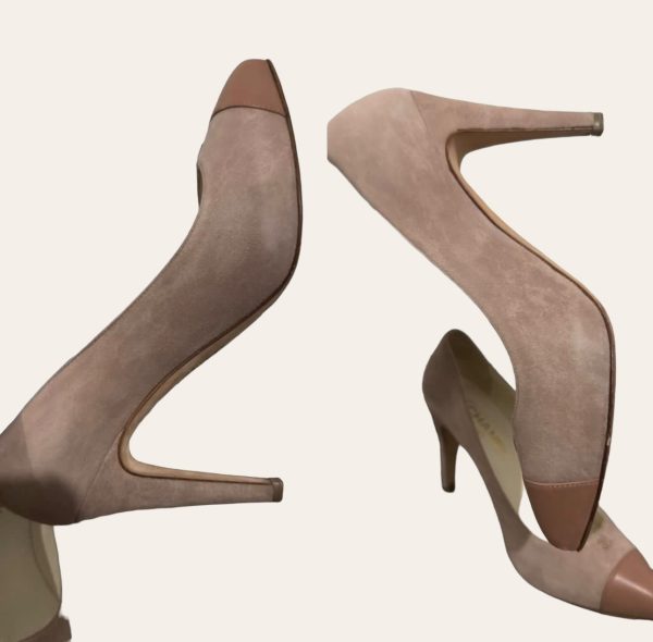 Chanel Suede Heels SZ 39
