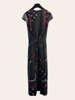 Hermes Clic Clac Silk Dress