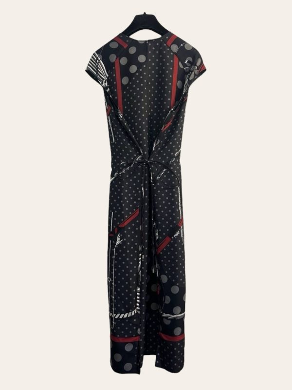 Hermes Clic Clac Silk Dress