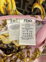 Versace X Fendi Fendace Silk Skirt