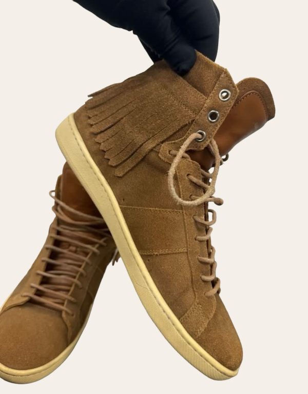Saint Laurent Court High Top Sneaker SZ 42