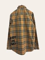 Burberry Checkered Oversized Shirt