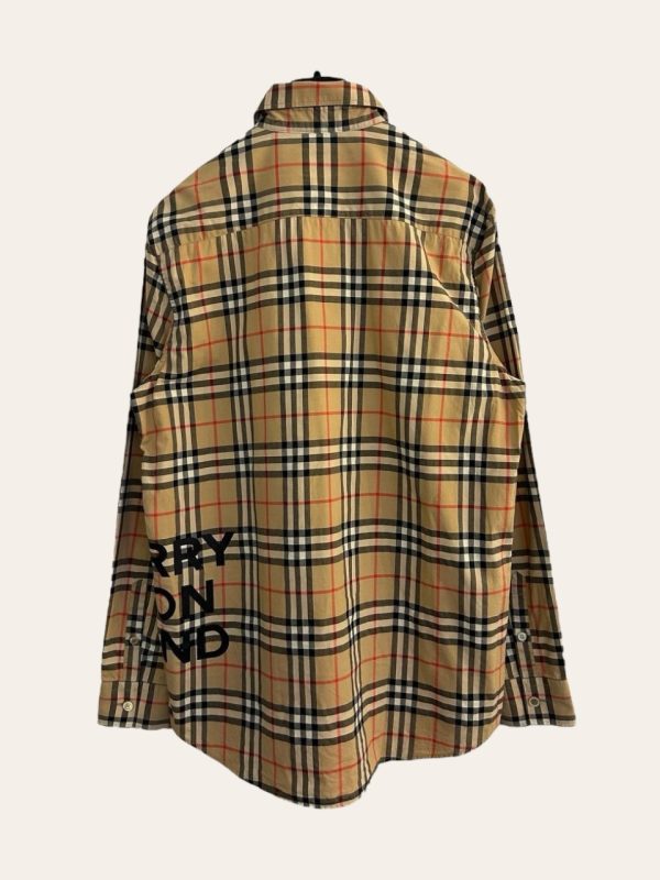 Burberry Checkered Oversized Shirt