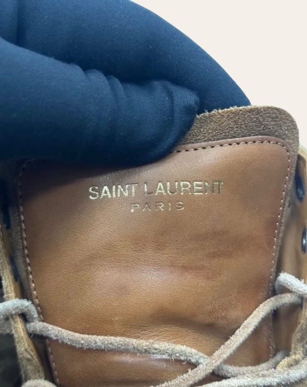 Saint Laurent Court High Top Sneaker SZ 42