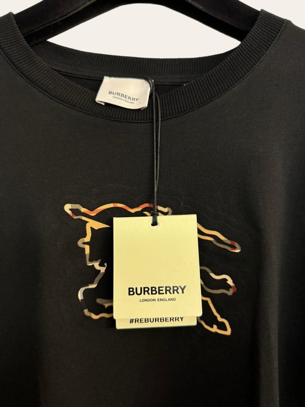 Burberry Check EKD Cotton T-Shirt
