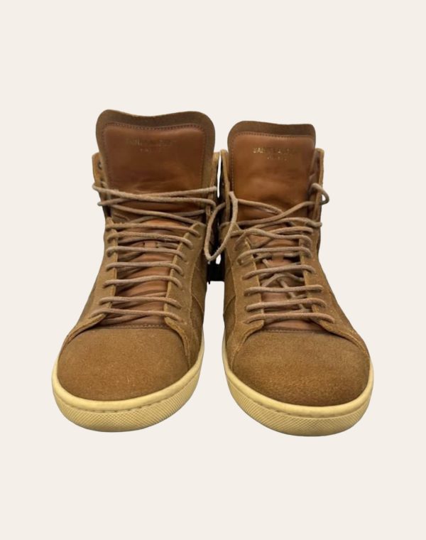 Saint Laurent Court High Top Sneaker SZ 42