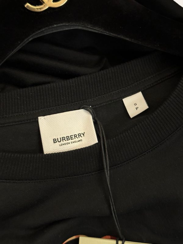 Burberry Check EKD Cotton T-Shirt