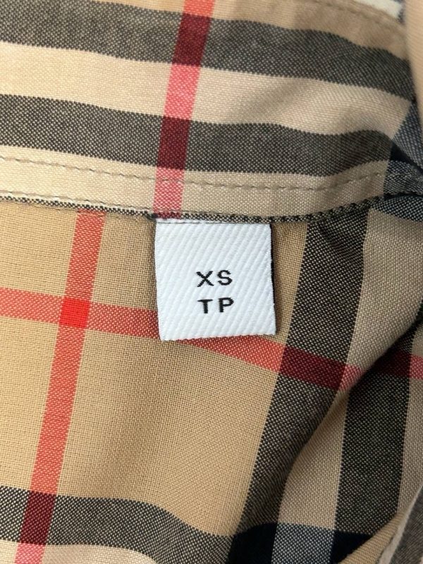 Burberry Checkered Oversized Shirt