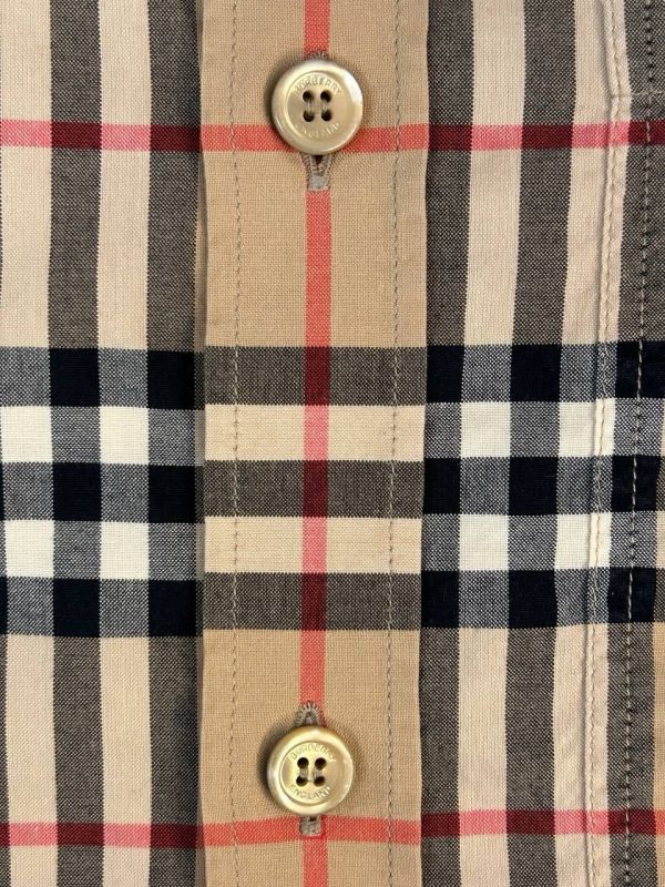 Burberry Checkered Oversized Shirt