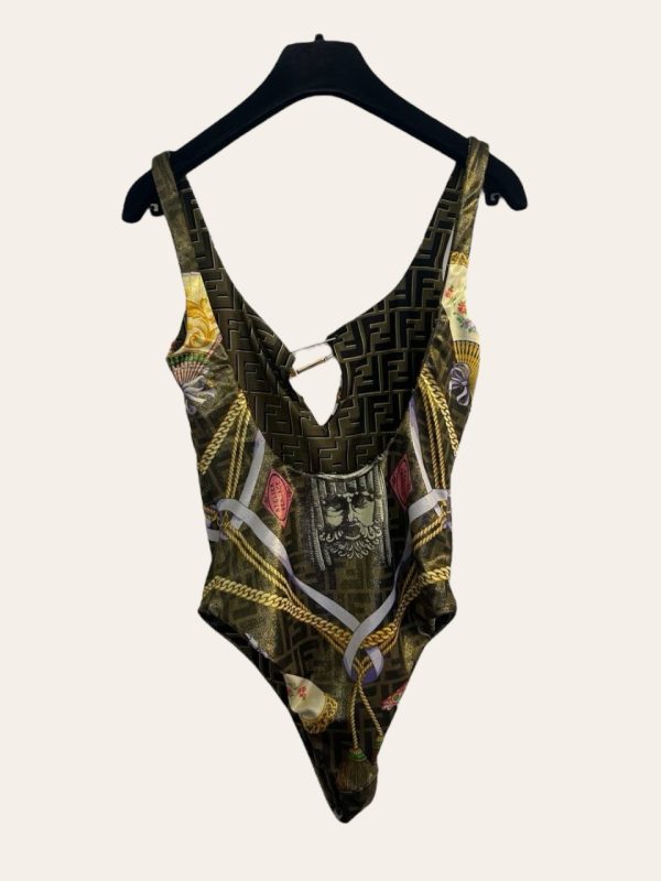 Fendi X Versace Fendace Reversible Swimsuit