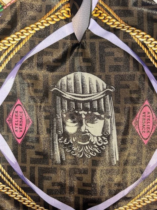 Fendi X Versace Fendace Reversible Swimsuit