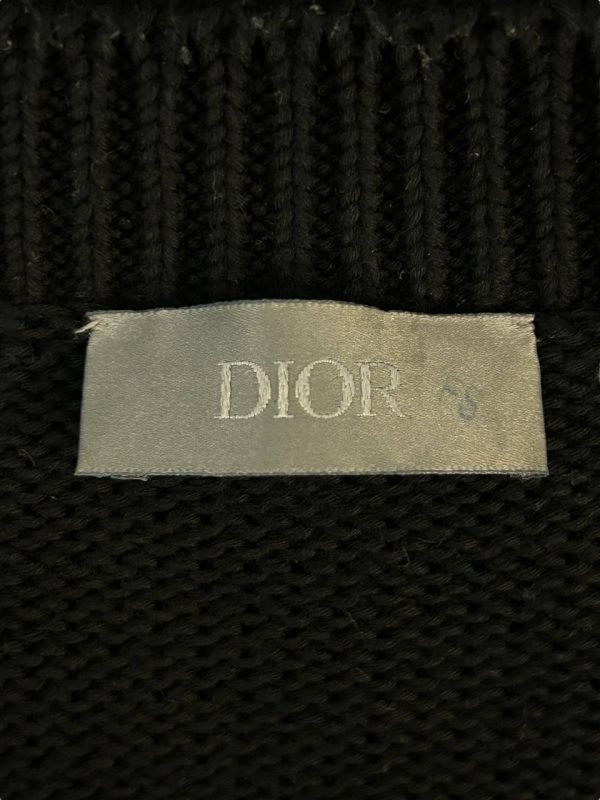 Dior X Kenny Scharf Embroidered Logo Top