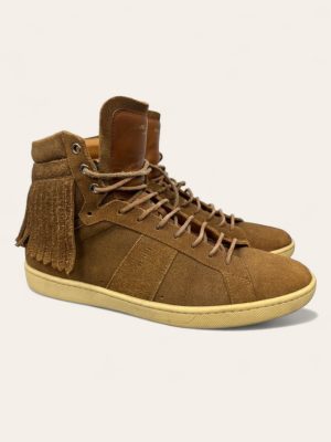 Saint Laurent Court High Top Sneaker SZ 42