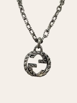 Gucci Interlocking Pendant Necklace