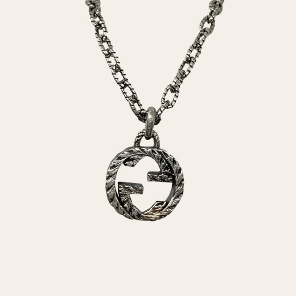 Gucci Interlocking Pendant Necklace