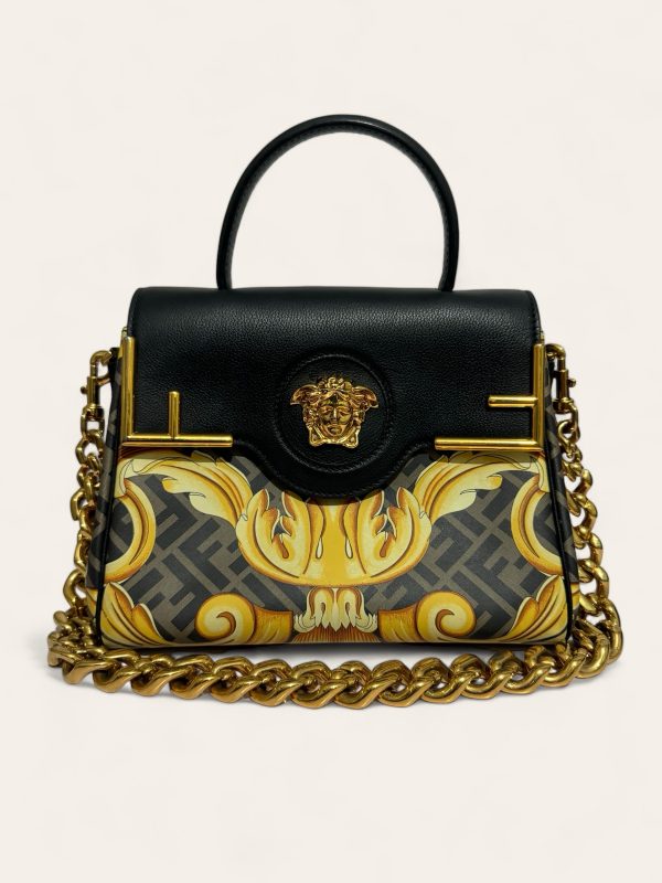 Fendi X Versace Fendace Palazzo Top Handle Bag