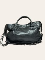 Balenciaga Metallic City Bag